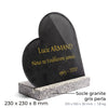 Plaque funéraire marbre-noir 26 Plaquedeces.fr